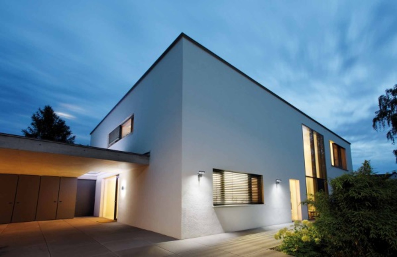 Außen­beleuchtung bei Horst Gebäudetechnik in Haunetal